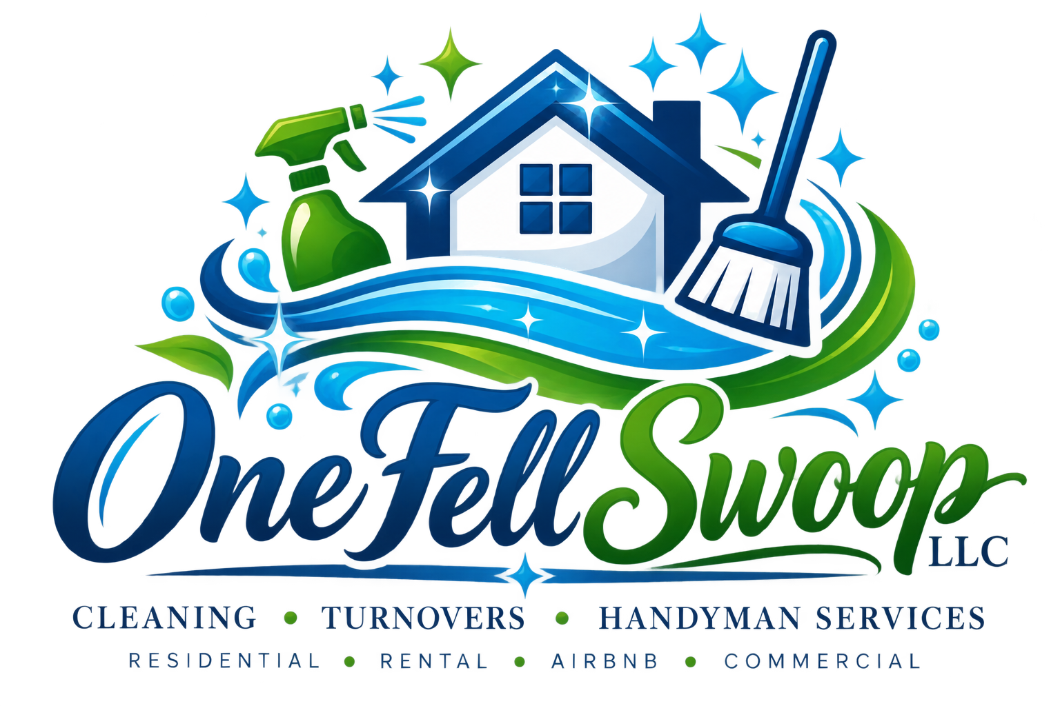 One Fell Swoop LLC - Cleaning, Turnovers and Handyman Services